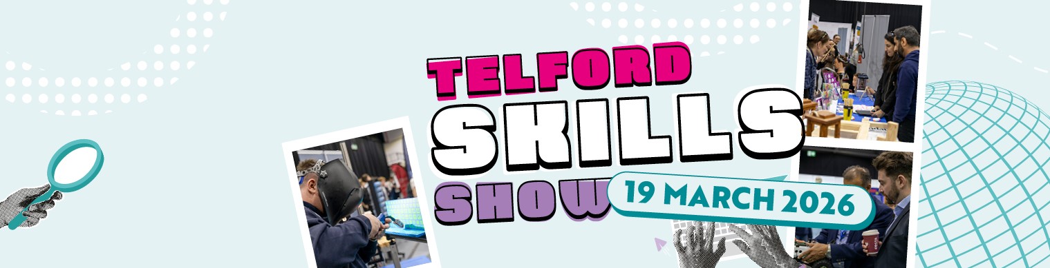 Telford skills show banner 2026